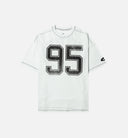 NSW 95 Oversized Womens Short Sleeve Shirt - White/Black